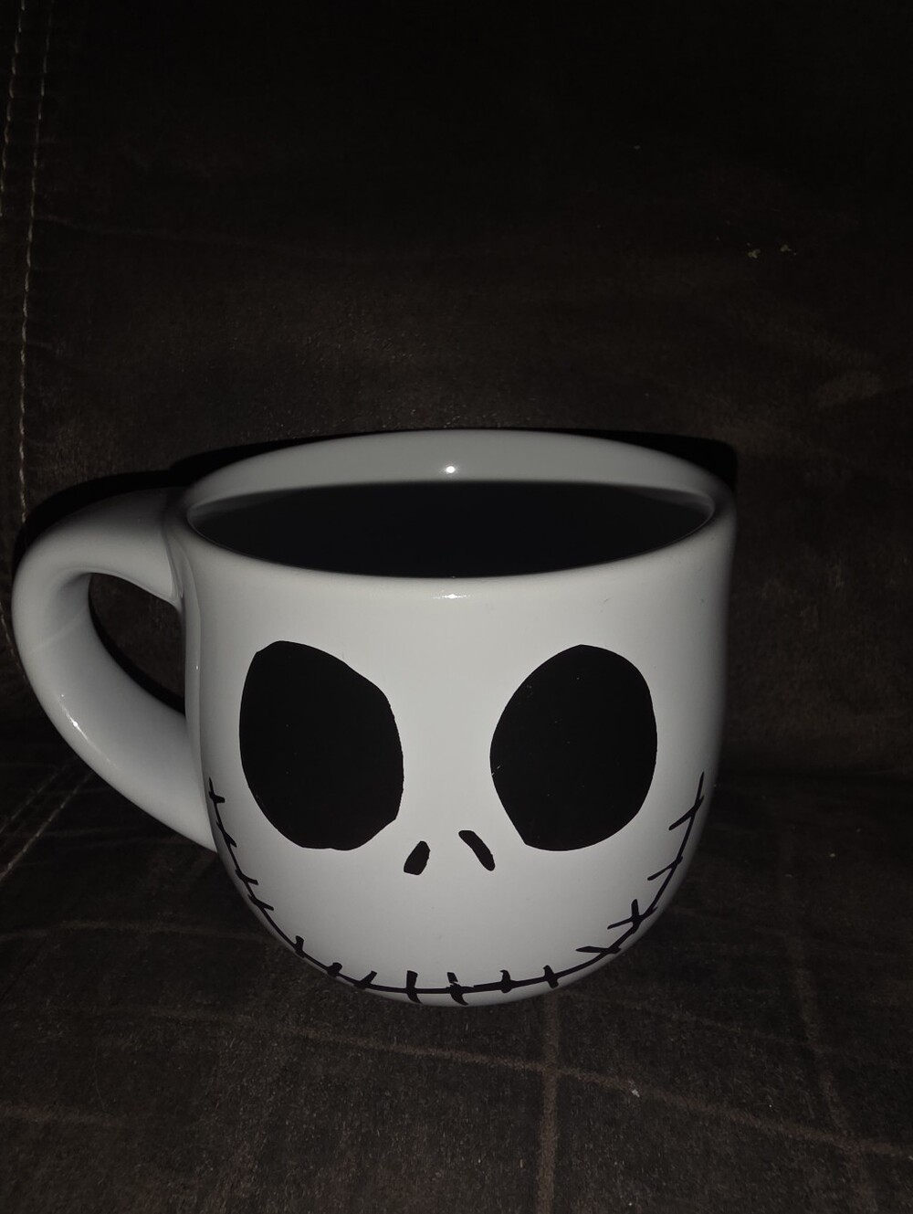 Jack Skellington Face Coffe Cup Mug (Nightmare Before Christmas)